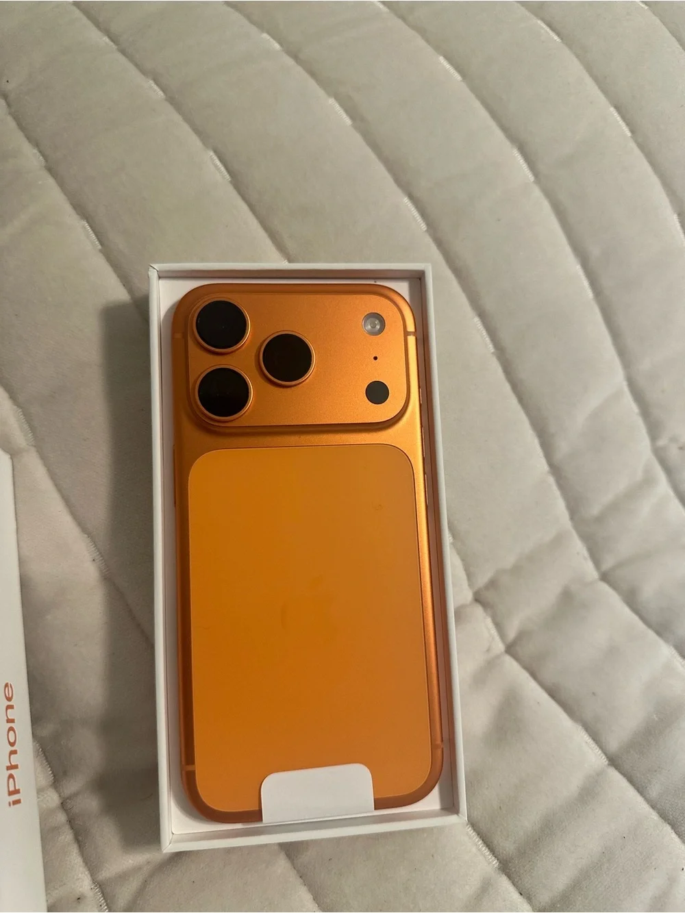 Apple iPhone Orange Metallic Finish with Triple Camera Verizon
